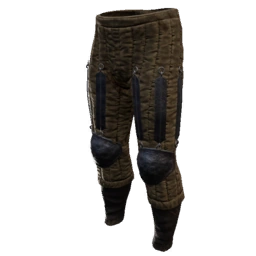 QuiltedTrousersWithReinforcedKneepads